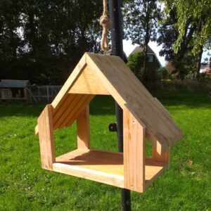 Vogel voederplank hangend